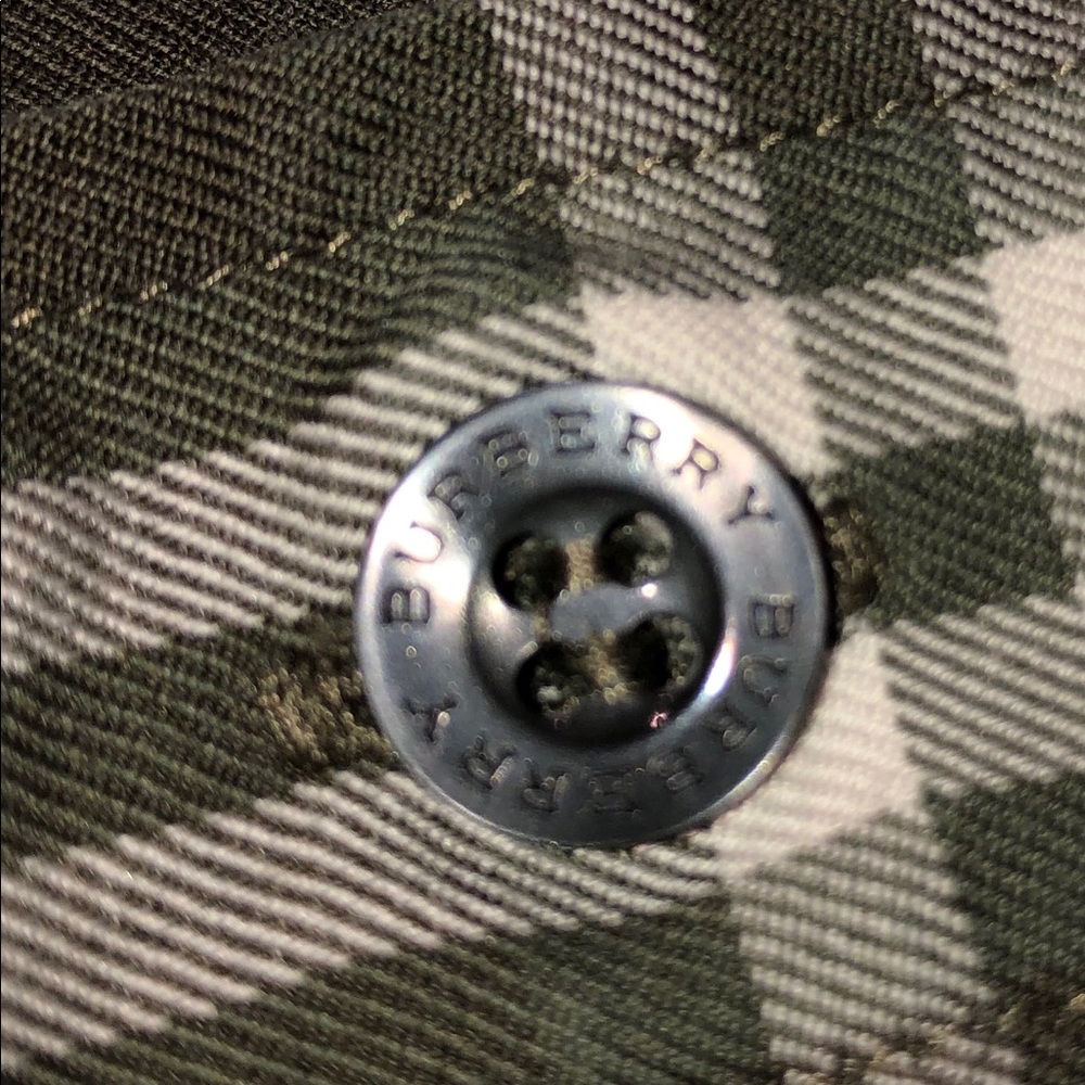 Burberry London💯Auth, NovaCheck,button up,XL,Mint - Picture 3 of 6
